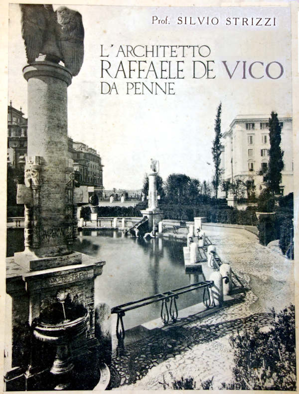 L'ARCHITETTO RAFFAELE DE VICO DA PENNE ~ Anno 1928 L'ARCHITETTO RAFFAELE DE VICO DA PENNE ~ Anno 1928